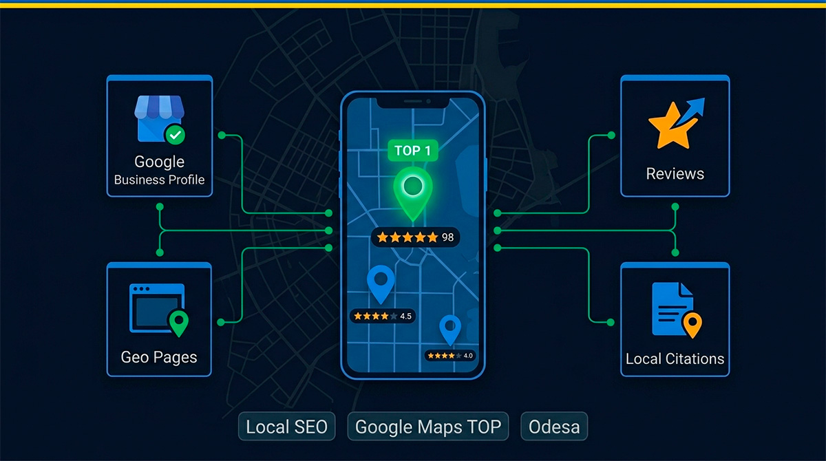 Local SEO for Business in Odesa: How to Rank in Google Maps