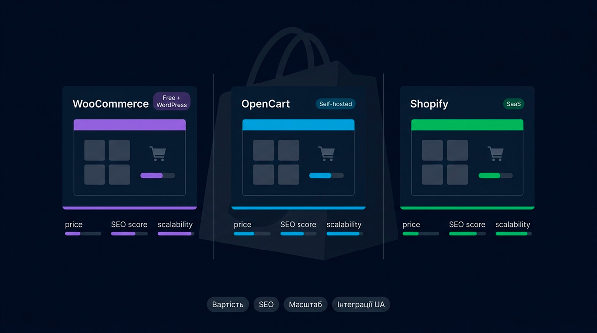 WooCommerce vs OpenCart vs Shopify: Which Platform for Your Online Store