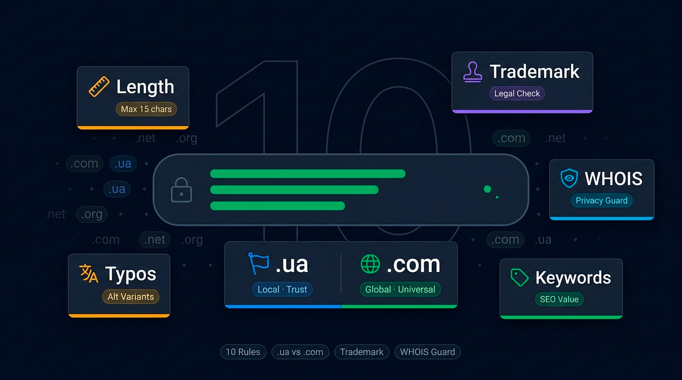How to Choose a Domain Name for Business: 10 Rules for Success